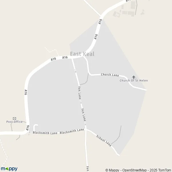 Map East Lindsey map of East Lindsey (PE23 4) and practical information